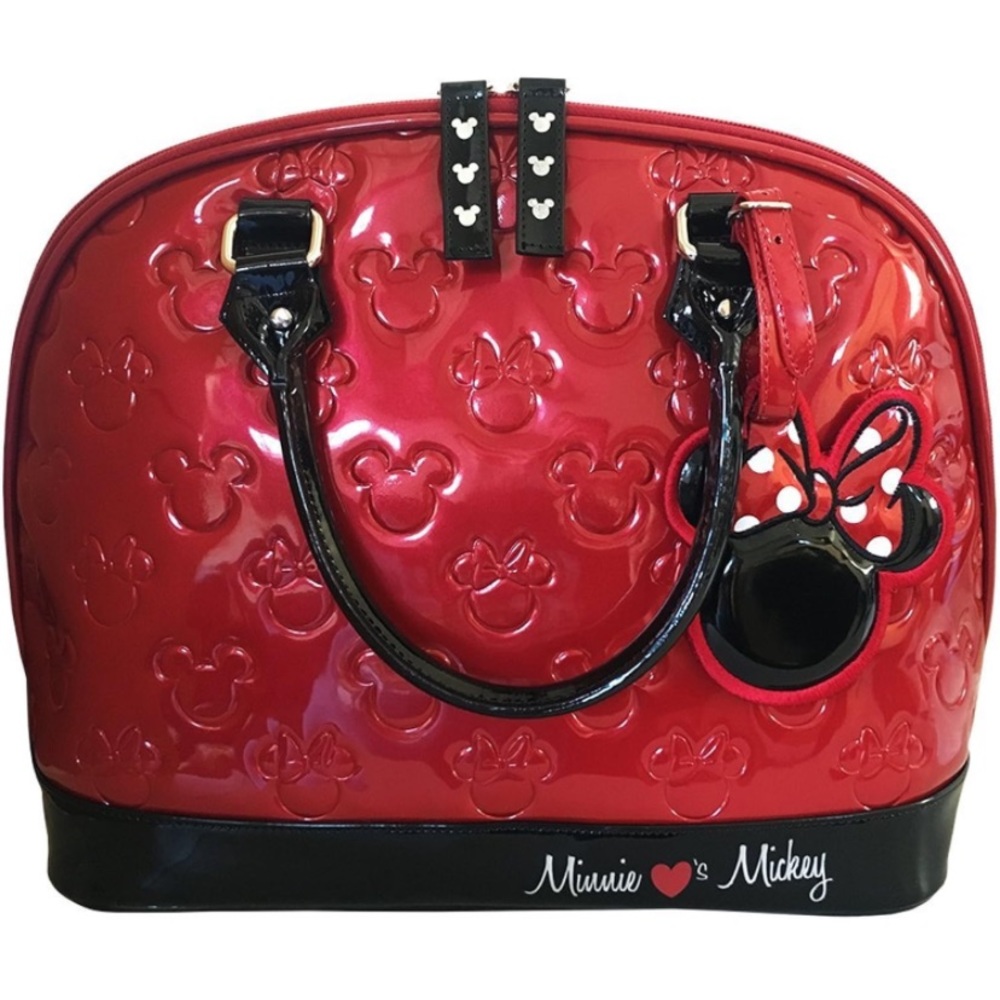 Loungefly Mickey and Minnie Purse Disney Embossed Bag